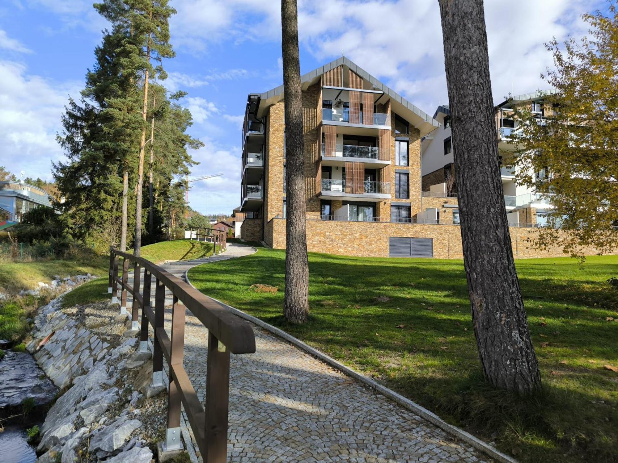 Ferienwohnung Molo Lipno Lipno nad Vltavou Exterior foto