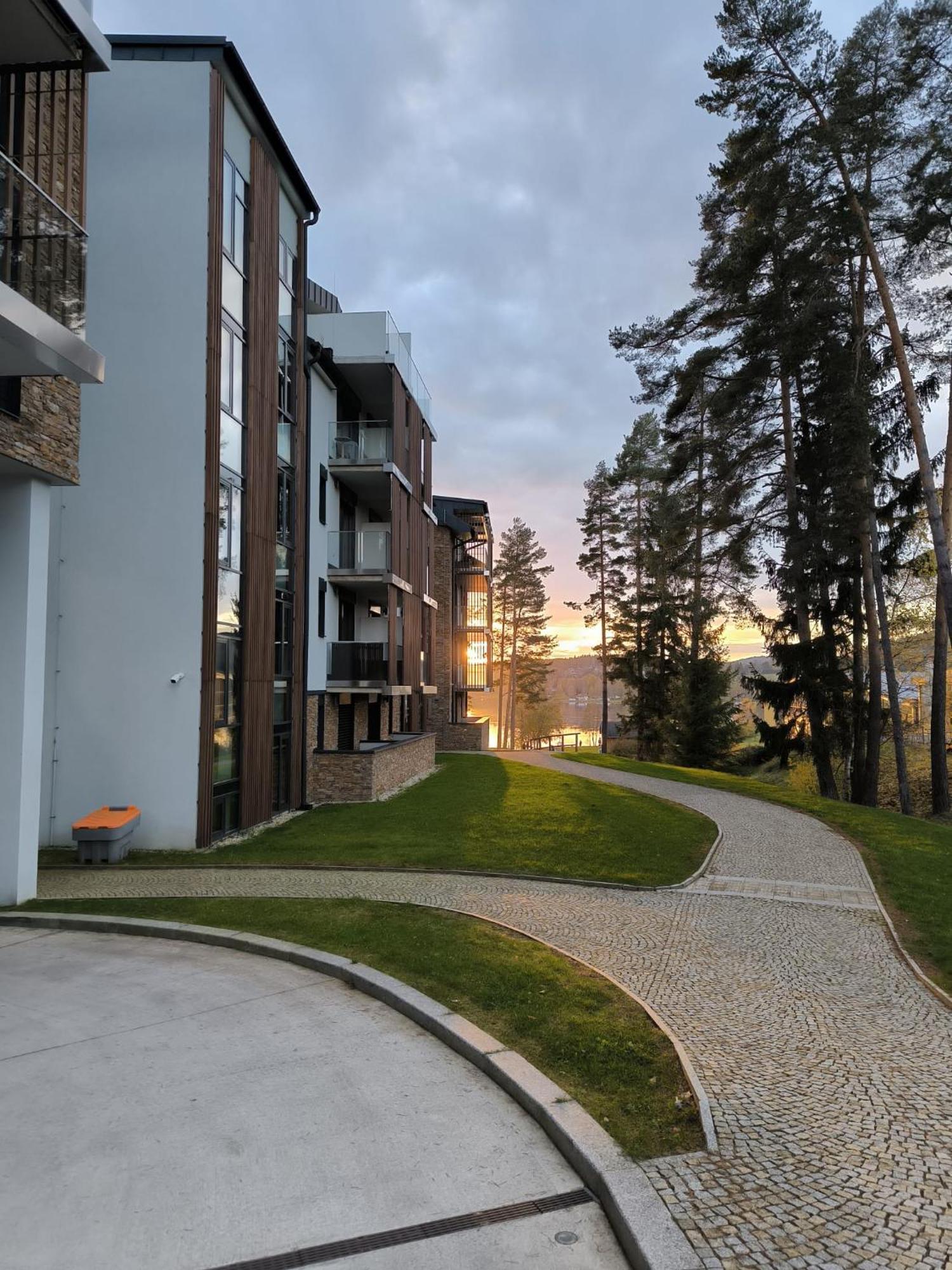 Ferienwohnung Molo Lipno Lipno nad Vltavou Exterior foto